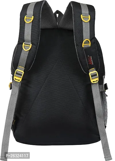 Fabulous Black Polyester Waterproof Unisex Laptop Backpacks-thumb4