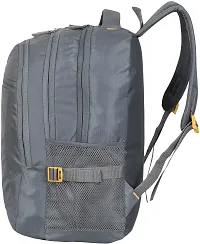 Fabulous Grey Polyester Waterproof Unisex Laptop Backpacks-thumb2