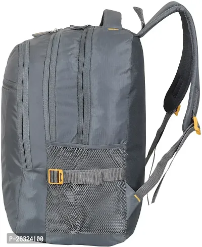 Fabulous Grey Polyester Waterproof Unisex Laptop Backpacks-thumb3