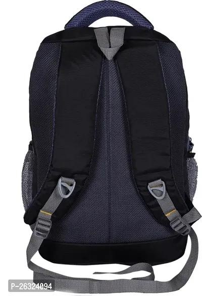 Fabulous Black Polyester Waterproof Unisex Laptop Backpacks-thumb3