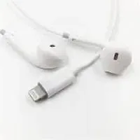 Stylish White In-ear Wired USB Headphone With Microphone-thumb1