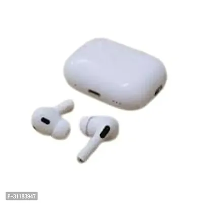 Stylish White In-ear Bluetooth Wireless Headphone With Microphone-thumb3