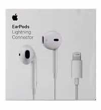 Stylish White In-ear Wired Headphone With Microphone-thumb1