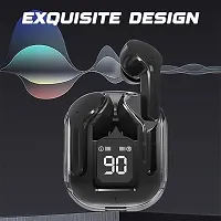 Stylish Black In-ear Bluetooth Wireless Headphone With Microphone-thumb2