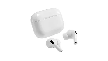 Stylish White In-ear Bluetooth Wireless Headphone With Microphone-thumb1