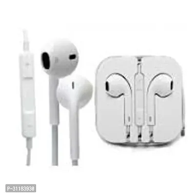 Stylish White In-ear Wired USB Headphone With Microphone-thumb3