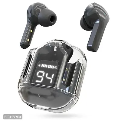 Stylish Black In-ear Bluetooth Wireless Headphone With Microphone-thumb0