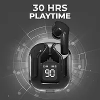 Stylish Black In-ear Bluetooth Wireless Headphone With Microphone-thumb1