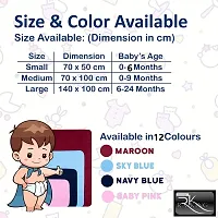 Cotton, Fleece Baby Bed Protecting Mat 2 PC-thumb1