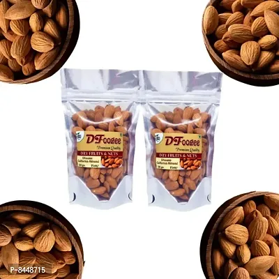 Dfoogee Organic California Almond 200 gm Pack
