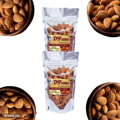 Dfoogee Organic California Almond 200 gm Pack-thumb0