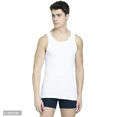 Classic Cotton Solid Basic Vest for Men