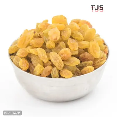 TJS Premium Quality Golden Raisins 250 gm Pack-thumb0