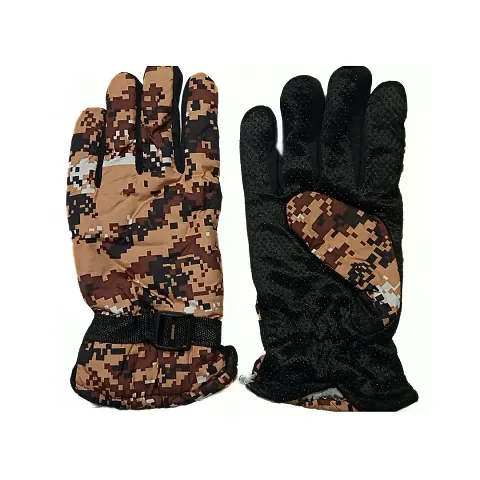 Winter Bike Riding Army Gloves for Men and Boy Protective Warm Hand Riding, Cycling, Bike Motorcycle Gloves