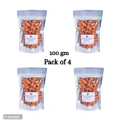 Dfoogee Organic California Almond 400 gm Pack-thumb0