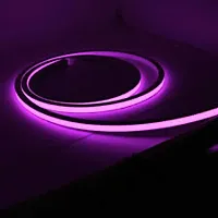 Neon LED Strip Rope Light, Waterproof Flexible Light with Connector, for Diwali, Christmas, Indoor and Outdoor Decoration. (5 Meter) , 12Vdc , Colour -Purple-thumb3