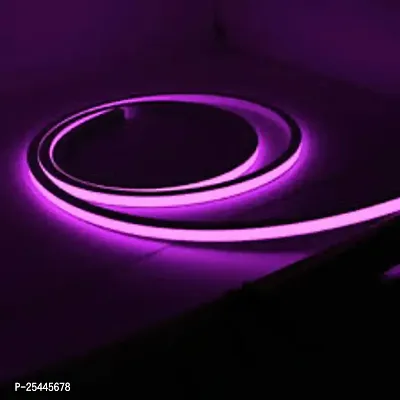 Neon LED Strip Rope Light, Waterproof Flexible Light with Connector, for Diwali, Christmas, Indoor and Outdoor Decoration. (5 Meter) , 12Vdc , Colour -Purple-thumb4