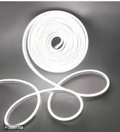Neon LED Strip Rope Light, Waterproof Flexible Light with Connector, for Diwali, Christmas, Indoor and Outdoor Decoration. (5 Meter,) , 12Vdc , Colour -White-thumb2