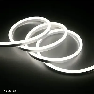 Neon LED Strip Rope Light, Waterproof Flexible Light with Connector, for Diwali, Christmas, Indoor and Outdoor Decoration. (5 Meter,) , 12Vdc , Colour -White-thumb3