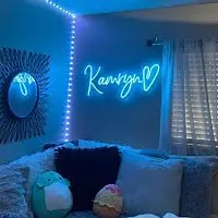 Neon LED Strip Rope Light, Waterproof Flexible Light with Connector, for Diwali, Christmas, Indoor and Outdoor Decoration. (5 Meter,) , 12Vdc , Colour -Ice blue-thumb2