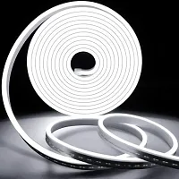 Neon LED Strip Rope Light, Waterproof Flexible Light with Connector, for Diwali, Christmas, Indoor and Outdoor Decoration. (5 Meter,) , 12Vdc , Colour -White-thumb1