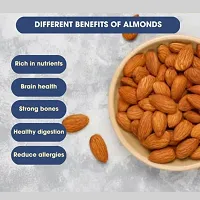 Premium Quality Almond(Badam) Cashew(Kaju) And Raisins(Kishmish) 750 gm Total Dry Fruits Combo-thumb2