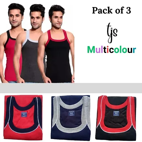 Fabulous Sleeveless Gym Vest For Men Pack Of 3