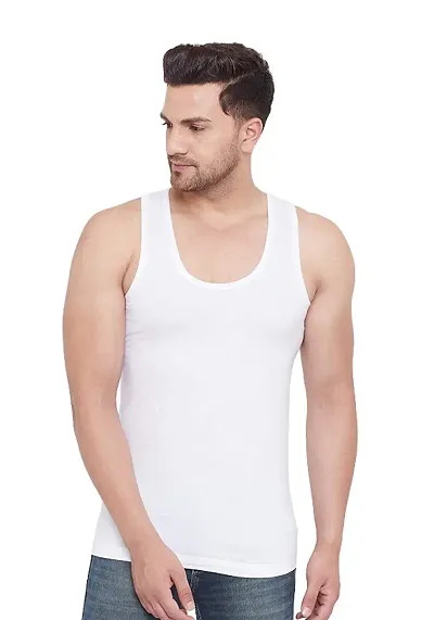 Trendy Cotton Gym Vest 