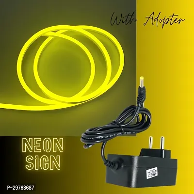 5 m Long with 12V Adaptor LED Neon Strip Rope LED Lights for Indoor Outdoor Decoration