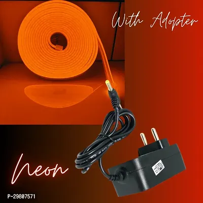 5 m Long with 12V Adaptor LED Neon Strip Rope LED Lights for Indoor Outdoor Decoration-thumb0