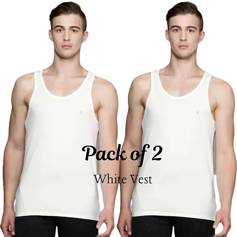 Trendy Cotton Gym Vest 