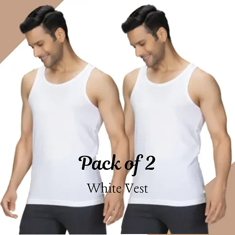 Trendy Cotton Gym Vest 