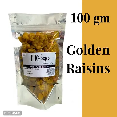 Nutritional Fresh Golden Raisins 100 gm Pack of 1-thumb0