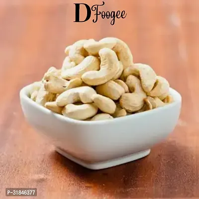 Dfoogee Premium Quality Fresh Almond  Whole Cashew Nuts 200 gm Each Combo Dry Fruits-thumb2