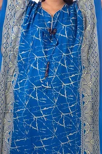 Womens Pure Cotton Printed Kaftan/Nightgown/Nighty/Maxi/Nightdresses-thumb3