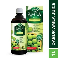 Dabur Amla Juice -1L | Rich Source of Vitamin C | Effective Antioxidants for Immunity boosting | Pure, Natural and 100% Ayurvedic Juice-thumb2