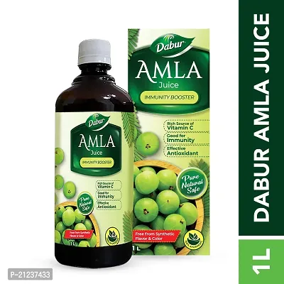 Dabur Amla Juice -1L | Rich Source of Vitamin C | Effective Antioxidants for Immunity boosting | Pure, Natural and 100% Ayurvedic Juice-thumb3