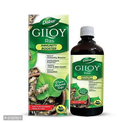 Dabur Giloy Juice - 1L | Ayurvedic Health Juice for Immunity | With Natural Source Of Antioxidants | Detoxifies  Rejuvenates Body | Good For Liver ...