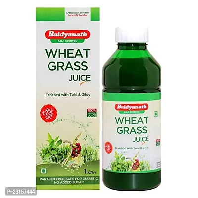 Baidyanath (Jhansi) Wheat Grass Juice 1L-thumb0