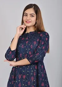 Trending Viscose Rayon Printed Anarkali Kurta For Women-thumb3