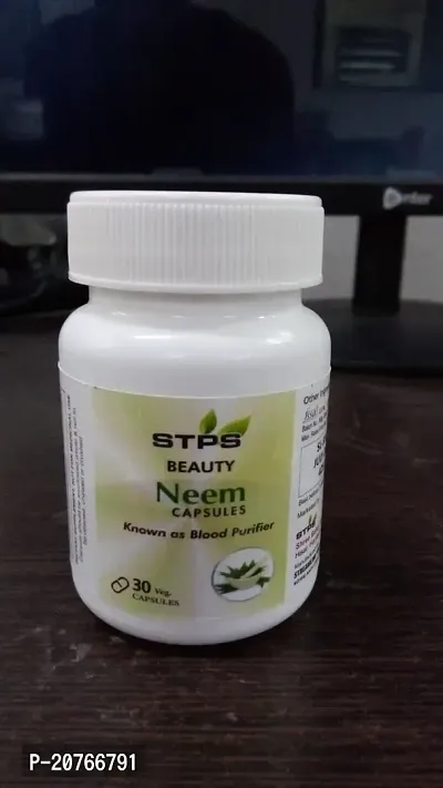STPS BEAUTY NEEM CAPSULES KNOWN AS BLOOD PURIFIER-thumb0