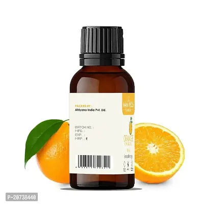 TMPE - Orange Essential Oil-Therapeutic Grade | Hydrates Dry Skin, Acne Prone Skin, Hair Nourishment, Diffuser, Aromatherapy | Pure, Natural  Undiluted, 30 ml-thumb3