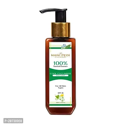 Combo Pack of Cool Cucumber Body Lotion 100 ml, Daily Moisturizer for Dry Skin, Gives Non-Greasy, Glowing Skin - For Men  Women with Cocoa And Shea Butter, Restores Glow for all skin type Pack of 2