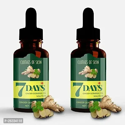 7 Days Ginger Hair Oil Growth Serum Glue Essence Hair Oil 30 Ml-thumb0