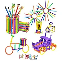 Kids Assembly Diy Colorful Educational Learning Building Smart City Blocks - Multicolor - 200 Pieces-thumb1