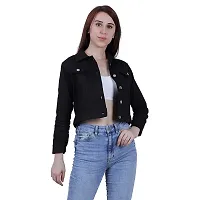 Women Jacket (L, Black)-thumb2