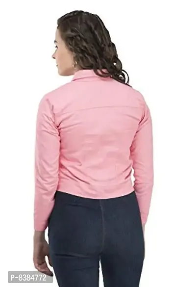 Women Jacket (Pink, XL)-thumb3