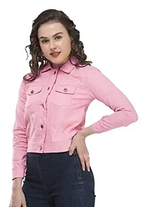 Women Jacket (Pink, XL)-thumb1