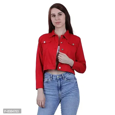 Women Jacket (Red, XL)-thumb2