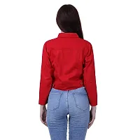 Women Jacket (Red, XL)-thumb2